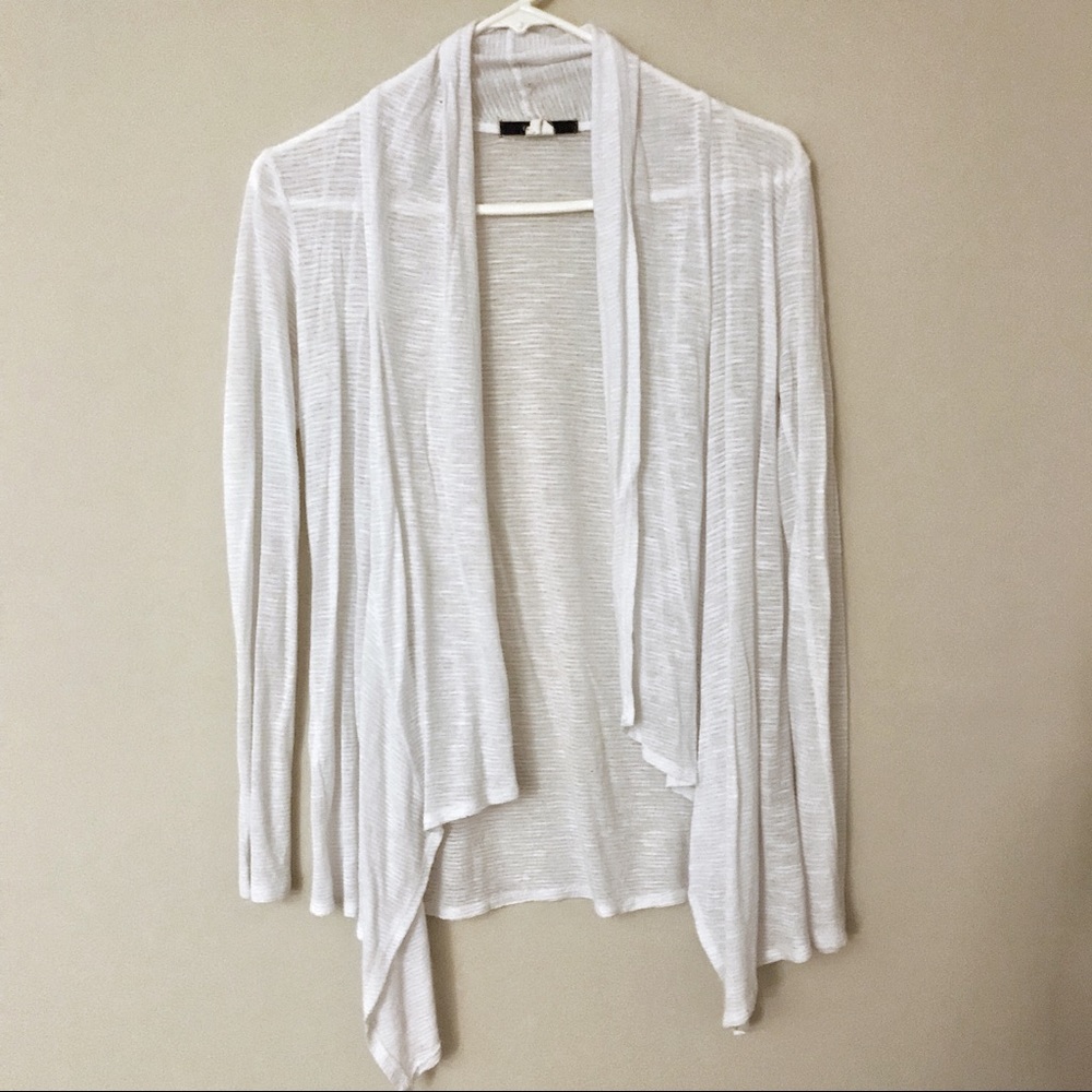 White Cardigan